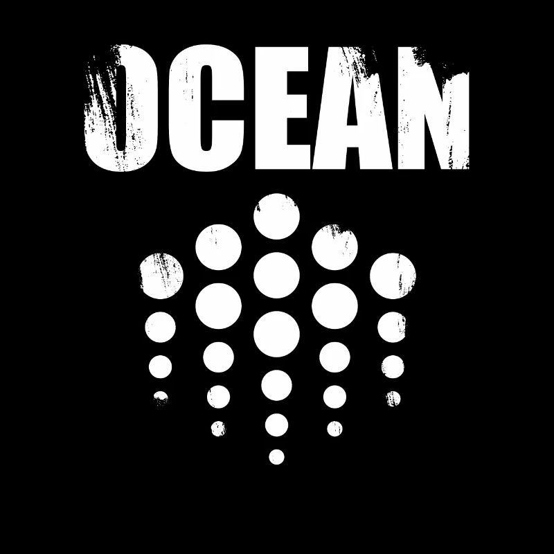 Crypto Crypto Cryptocurrency caractères idée de cadeau Ocean