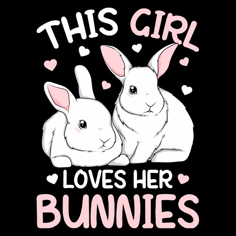 Hasen Mädchen Kaninchen Geschenk