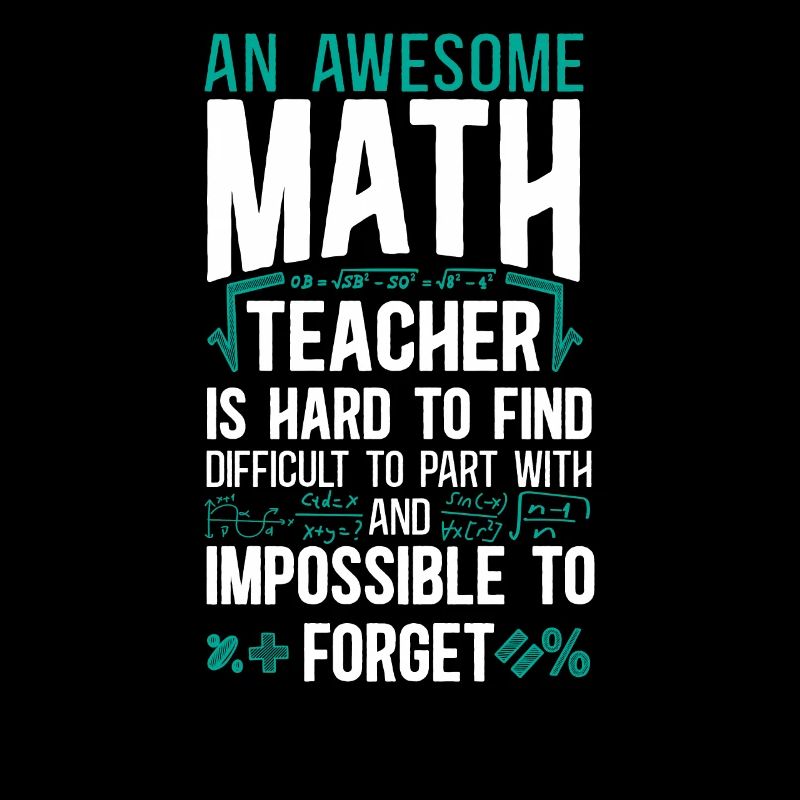 Professeur de mathématiques Nerd Élève An