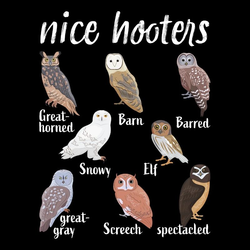 Nice Hooters Owl Bird Lover Pun Cadeau