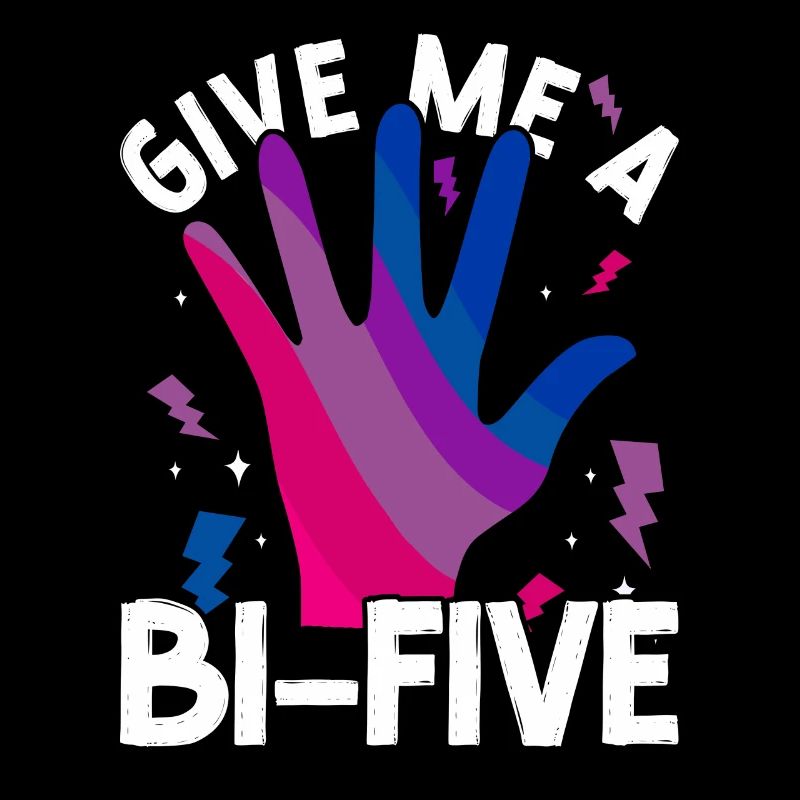 Bisexual Bi Pride Flag Hand Gimme
