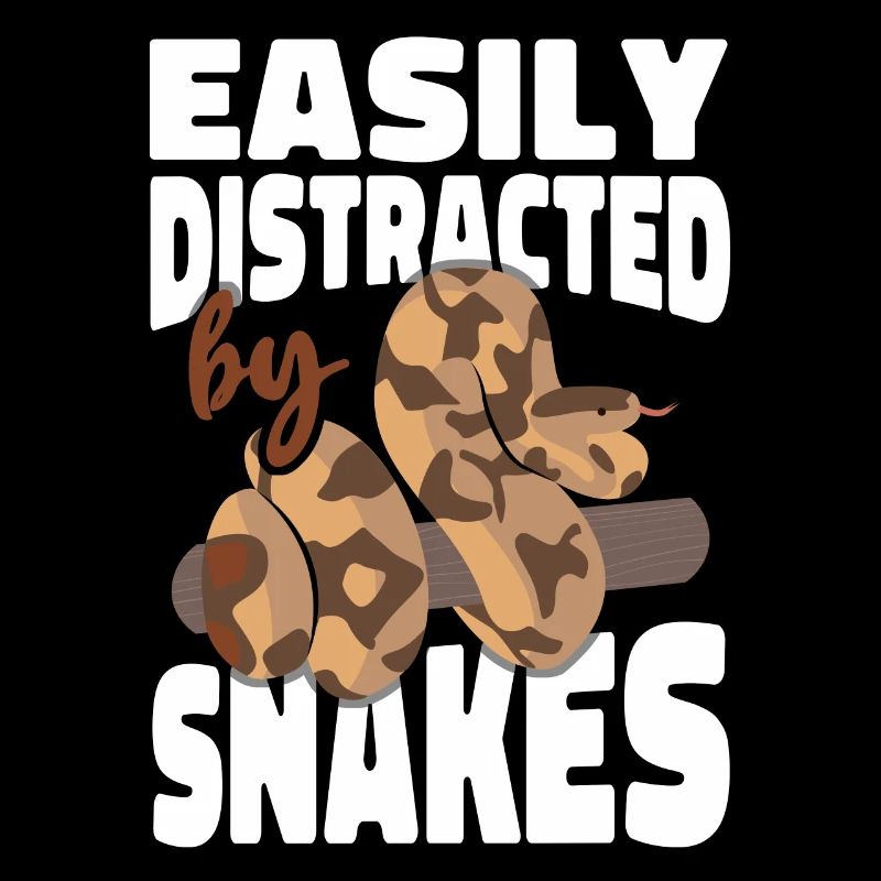Serpent facilement distrait par