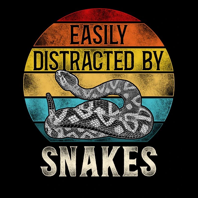 Snake Serpent Retro Vintage Easily