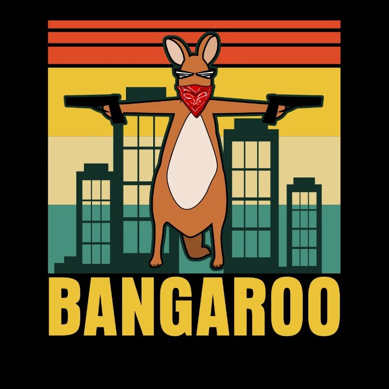 Känguru Bangaroo Kangaroo Kängurus