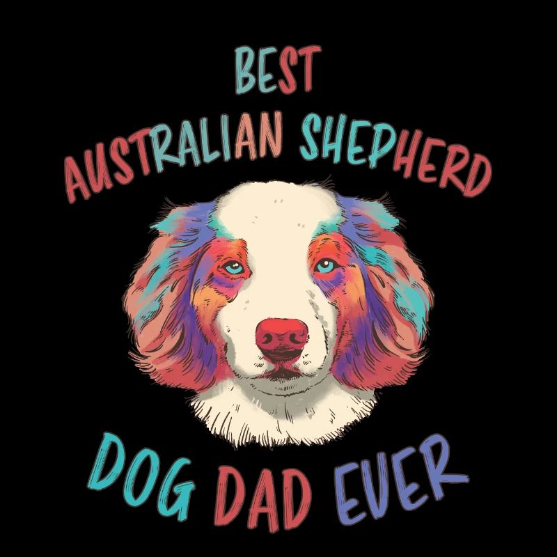 Australian Shepherd Papa Fun Schäferhund Geschenk
