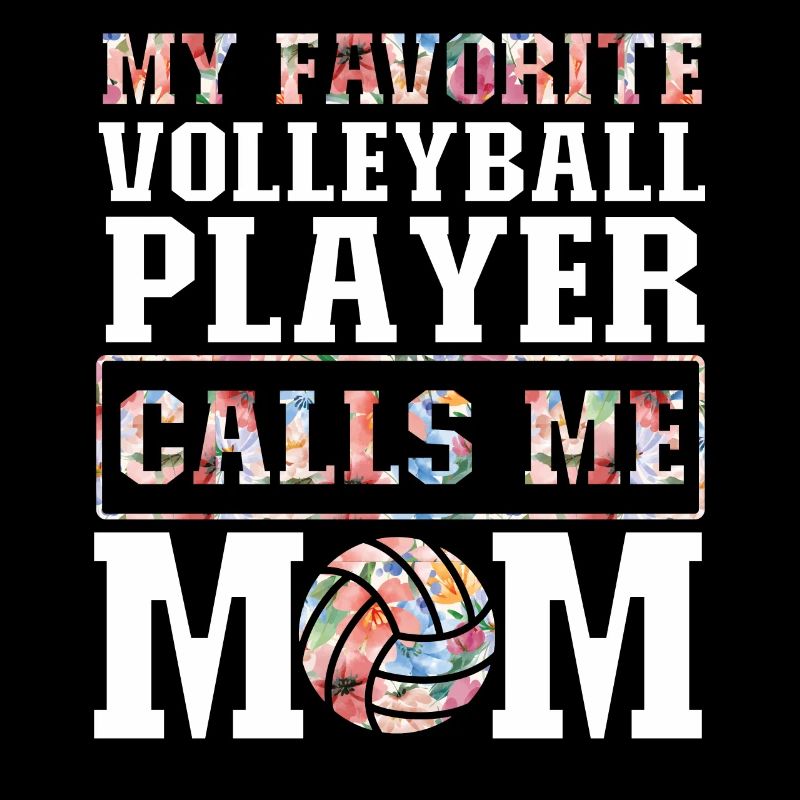 Joueuse de volleyball Équipe Maman Mère