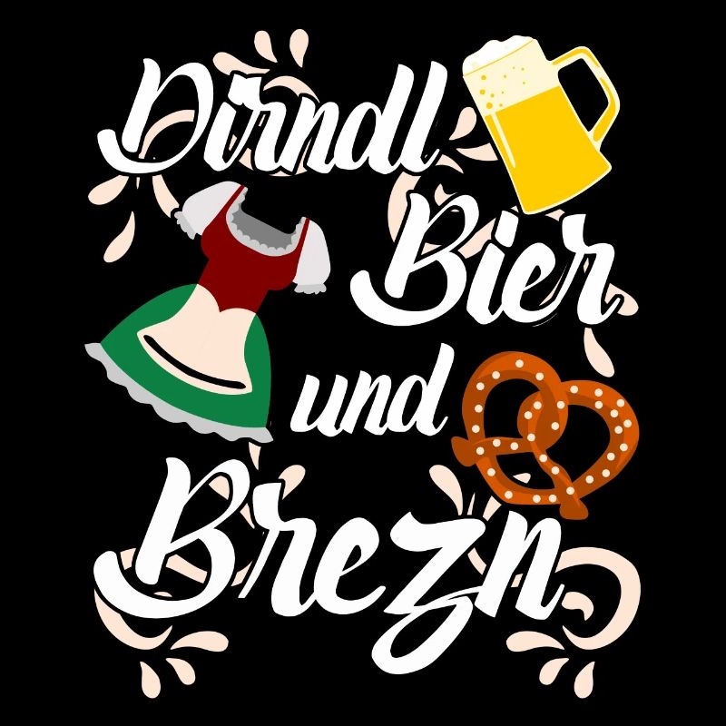 Dirndl Bier und Brezn