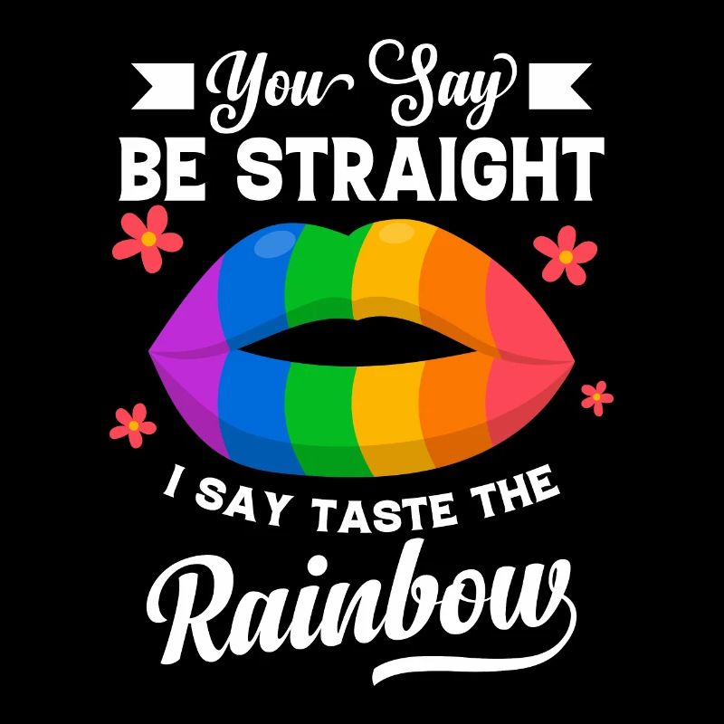 LGBTQ slogan for gay supporters