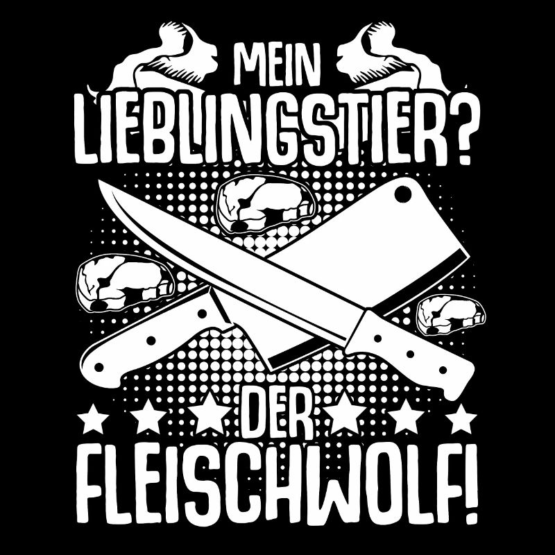 Metzger Fleischwolf Fleischer Schlachter