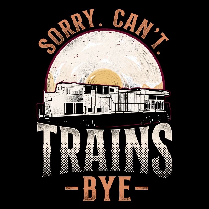 Freight Diesel Train Driver