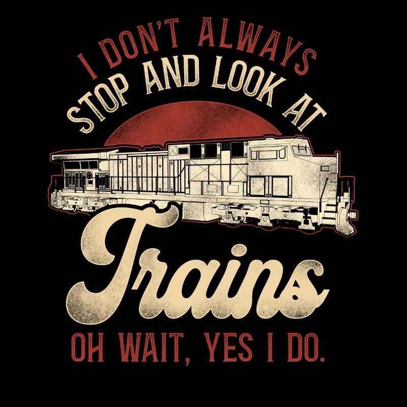 Freight Diesel Train Driver