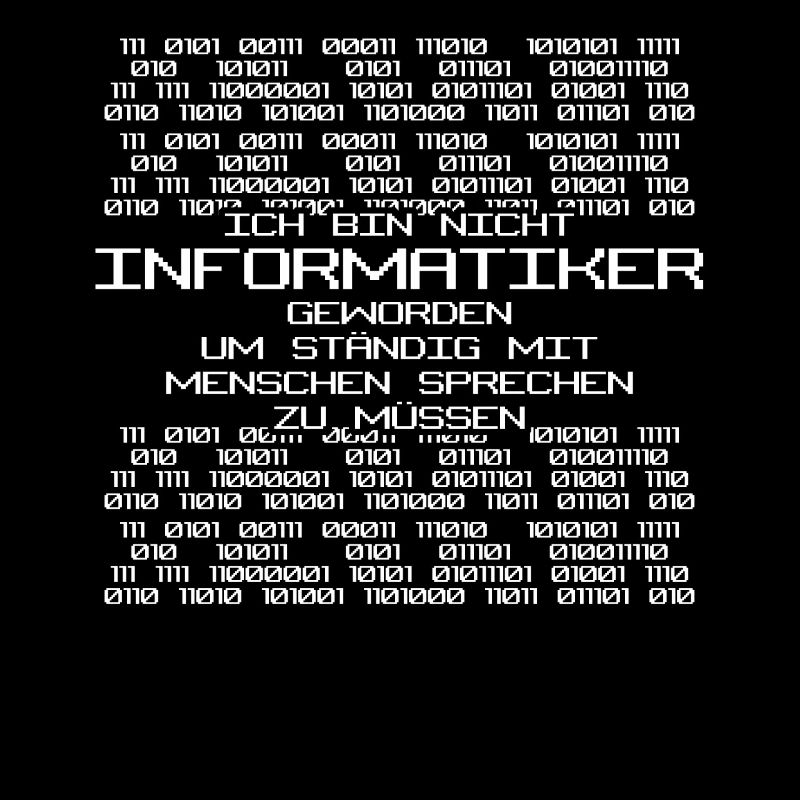 Informatik Vintage Binär Admin Nerd