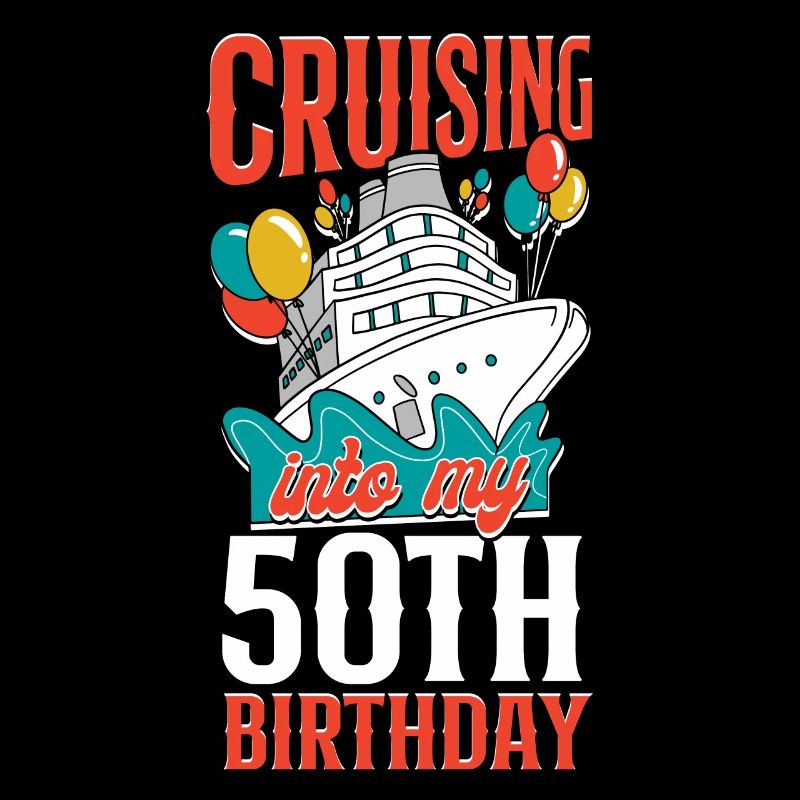 Vacances en bateau de croisière 50e anniversaire