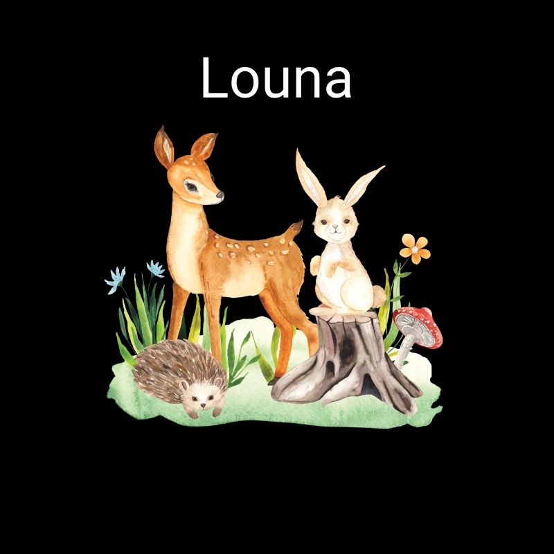 Animal cerf lapin hérisson Louna