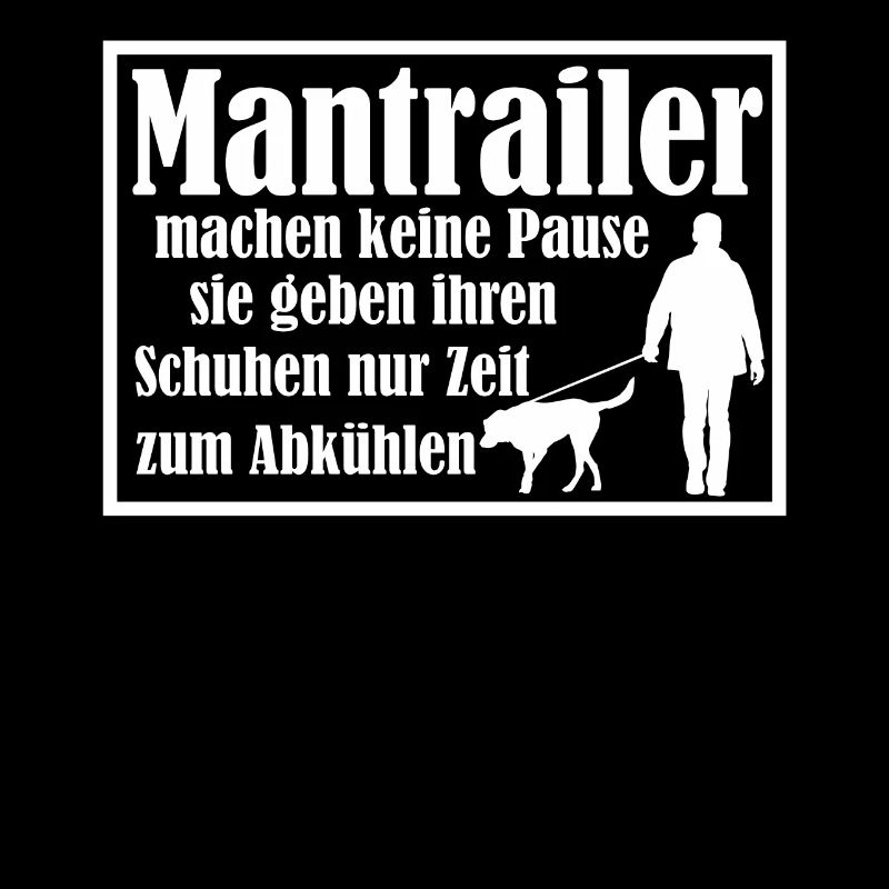 Mantrailing Suchhund Spruch Mantrailer