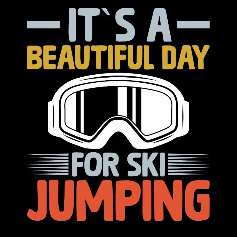 Es Ist Ein Wunderschöner Tag Für Skisprünge