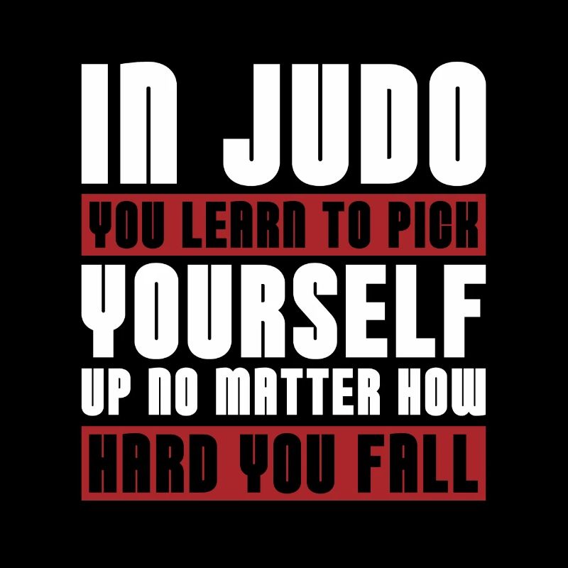 In Judo You Learn Fighter Karate Training Combat
