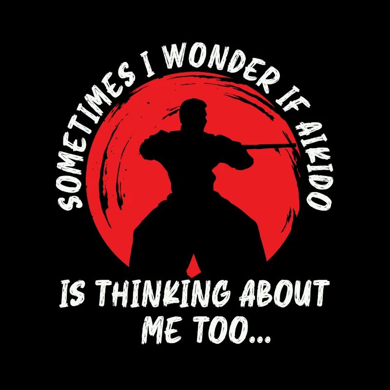 Aikido Sometimes I Fighter Martial Arts Samurai