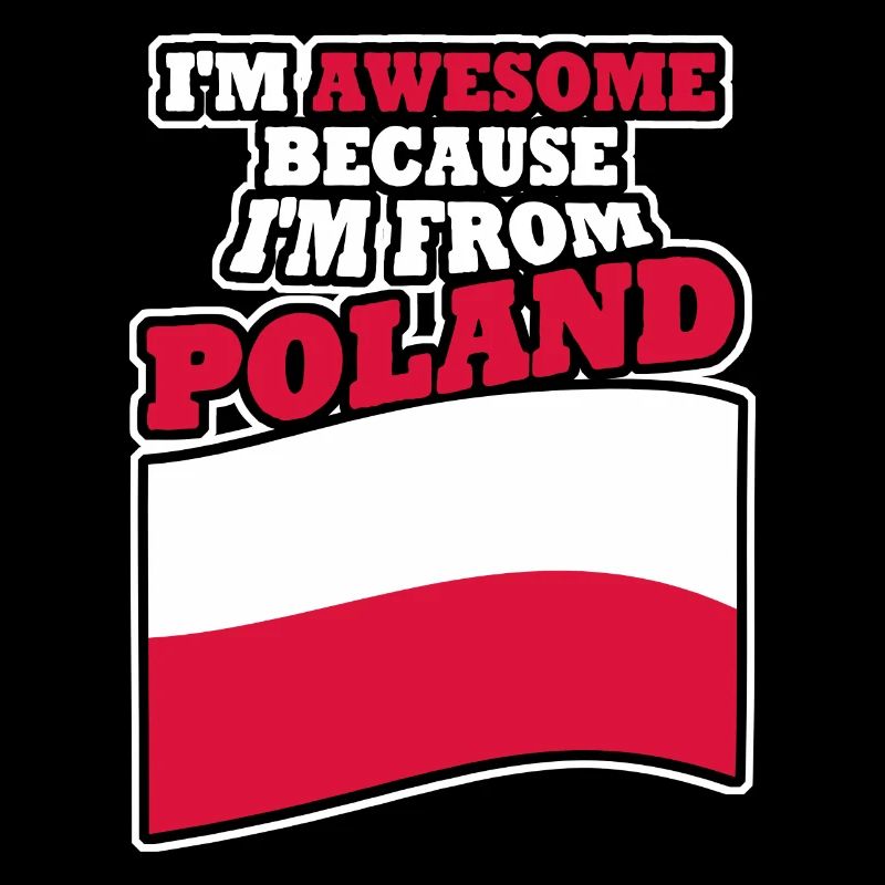 Poland Pole Polska Flag Polish