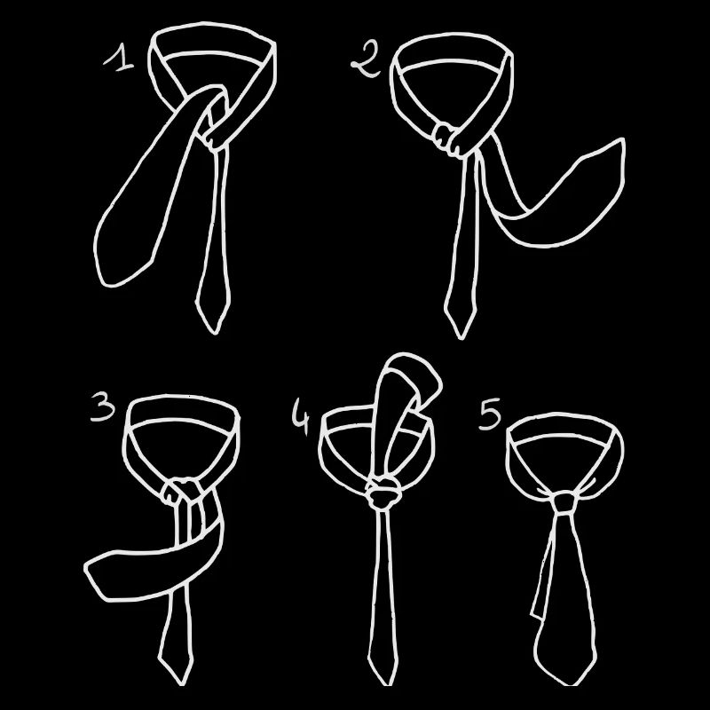 How to make a tie knot
