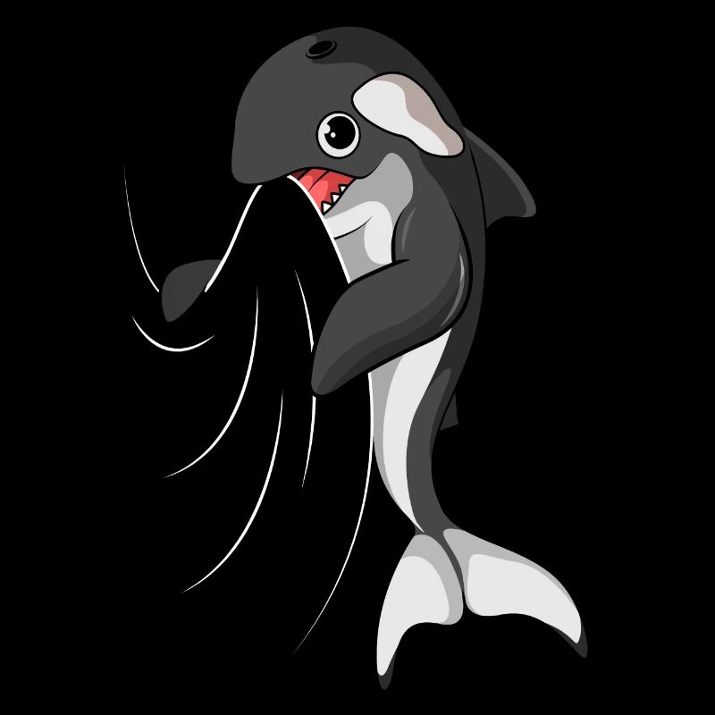 Orca Wal Schwertwal Killerwal Kinder Jungen