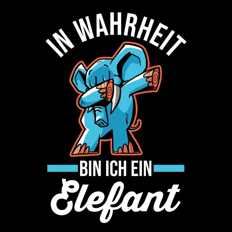 Dabbing Dickhäuter Rüsseltier Elefant