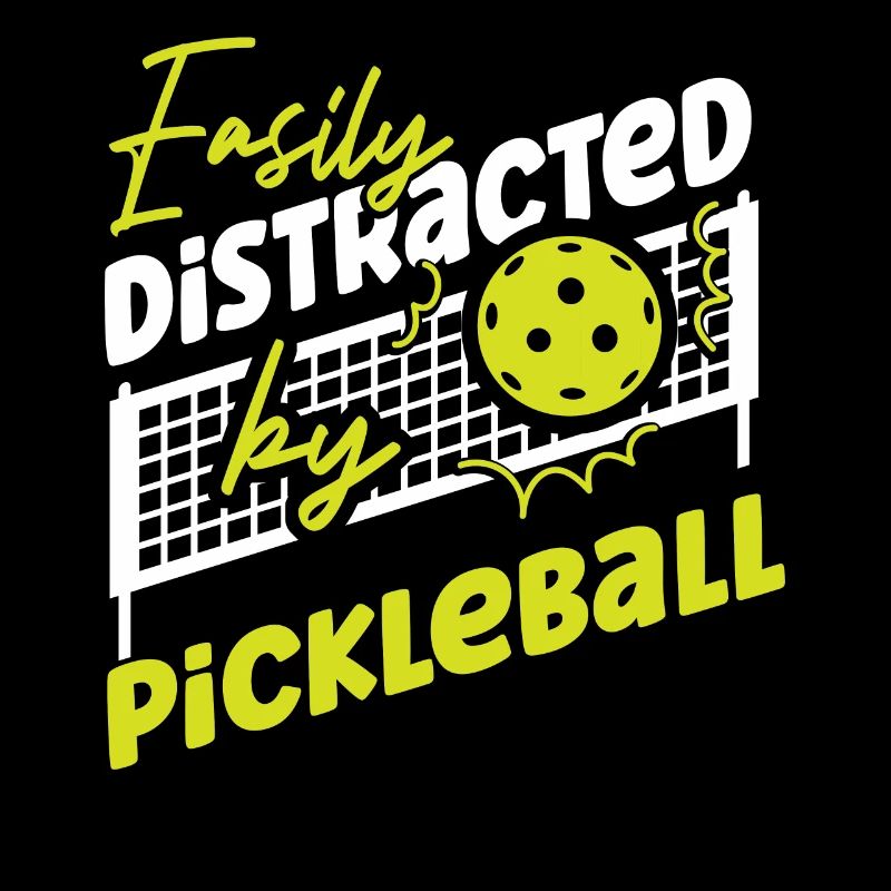 Pickleball facilement distrait par