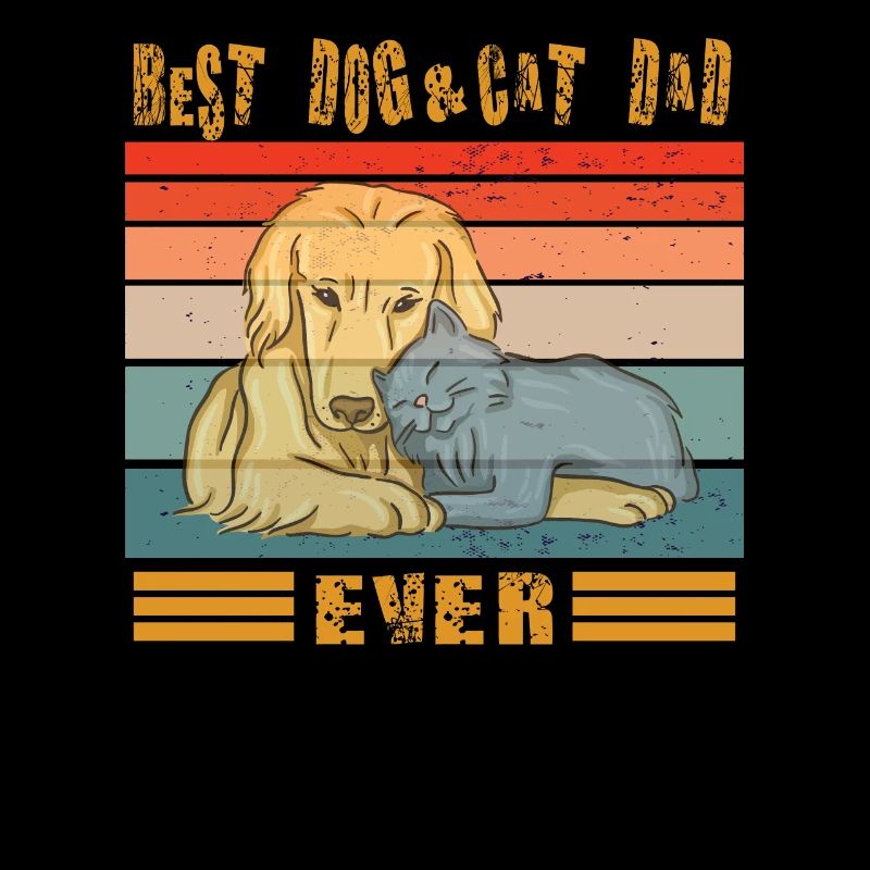 Conception de chien de chat pour les amoureux des animaux de compagnie