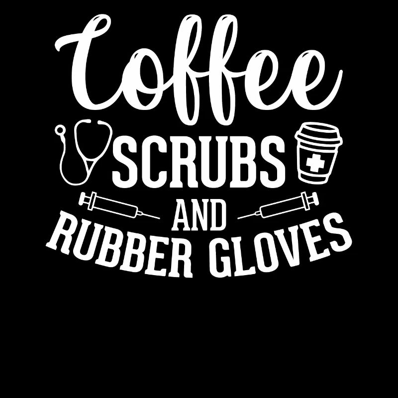 Gants de café et de caoutchouc - Fun nursing