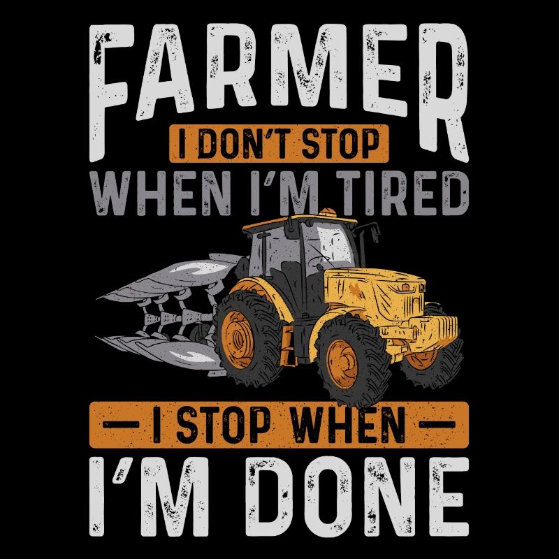 Farming Farmer Vintage Tractor