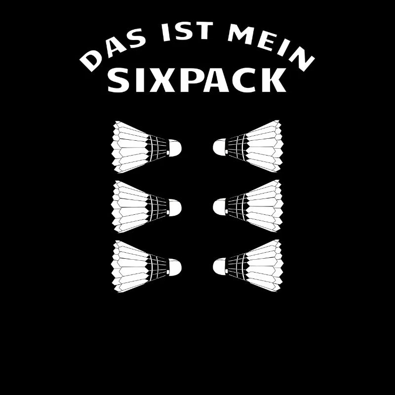 Badminton Spieler Geschenkidee Design
