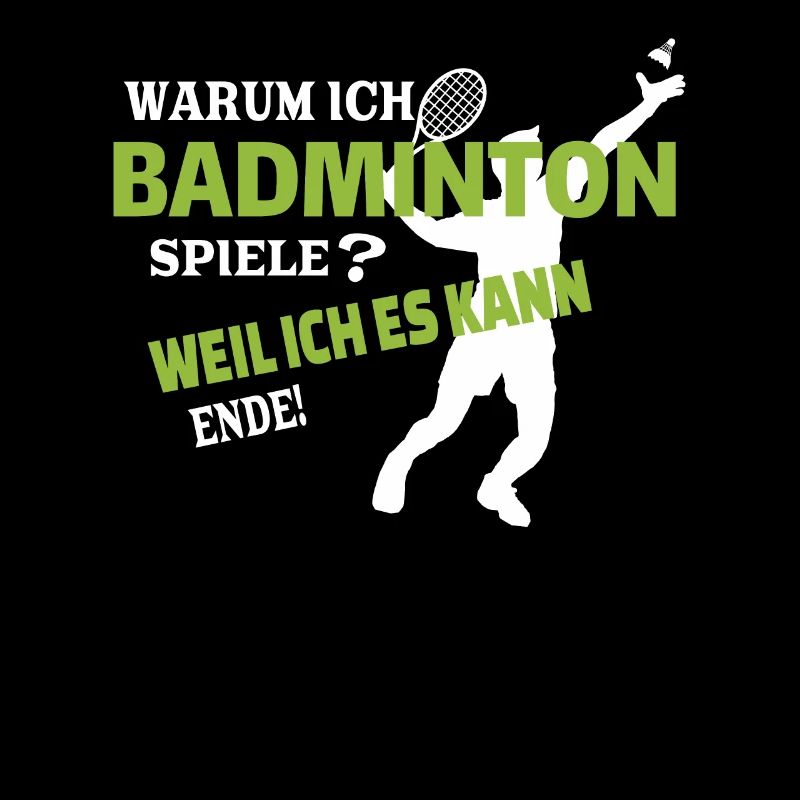 Badminton Geschenkidee Sport Design