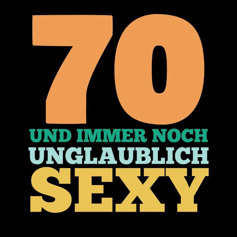 Siebzig 70 Jahre Siebzigster Geburtstag