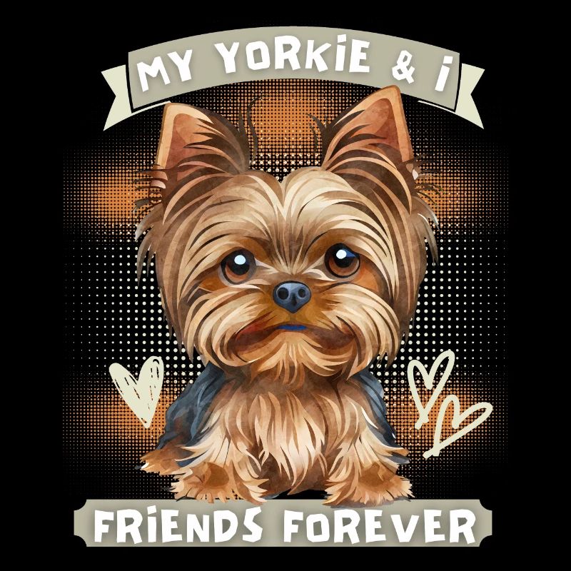 Yorkshire Terrier, Yorkie, lustiger Spruch