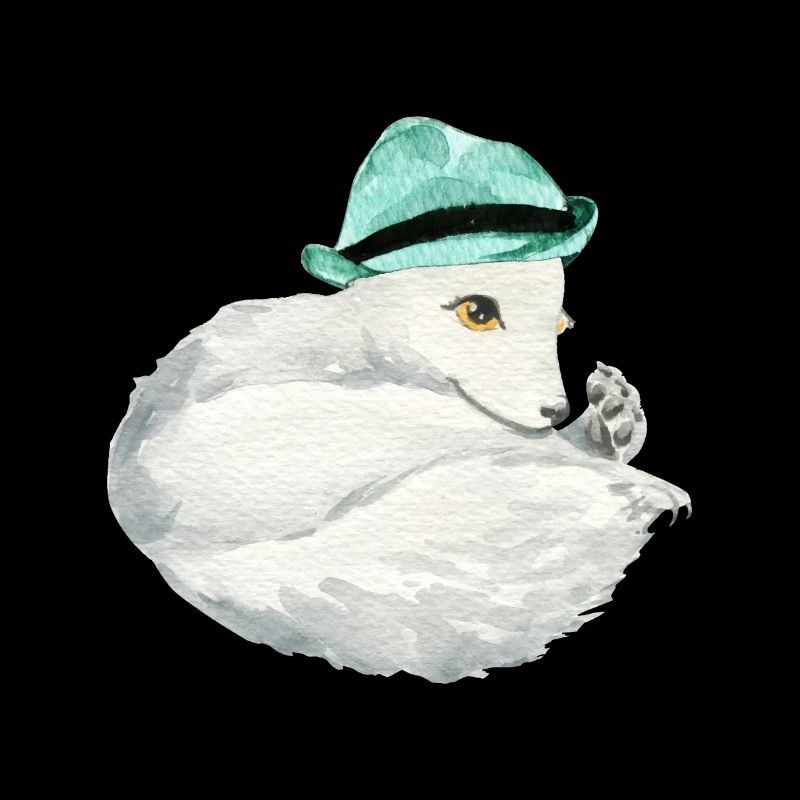 Niedlicher Polarfuchs