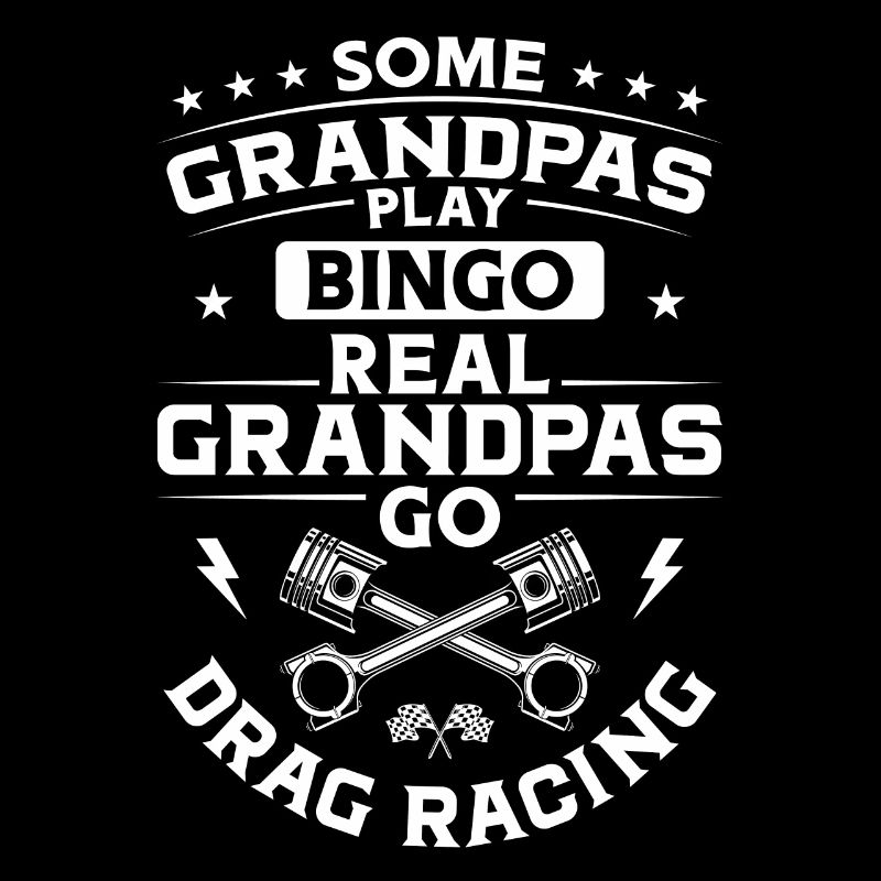 Grand-père de voiture de course de dragster