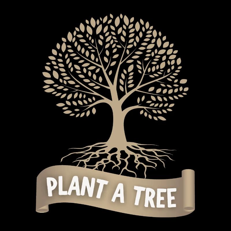 Lebensbaum, Baum-Spruch, Bäume pflanzen