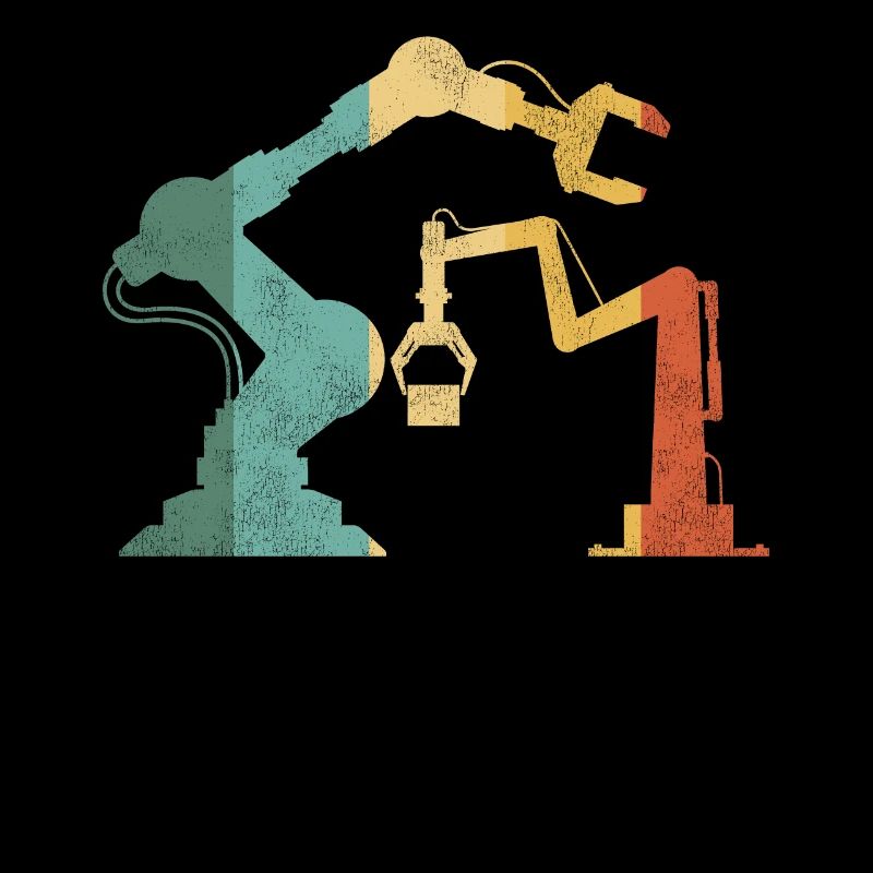 Robot Robotics Engineer Retro
