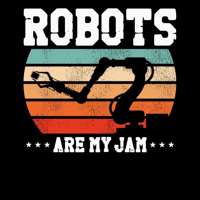 Robot Robotics Engineer Retro