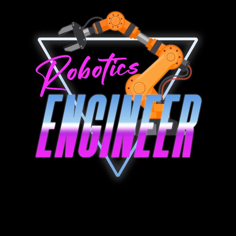 Robot Robotics Engineer Retro