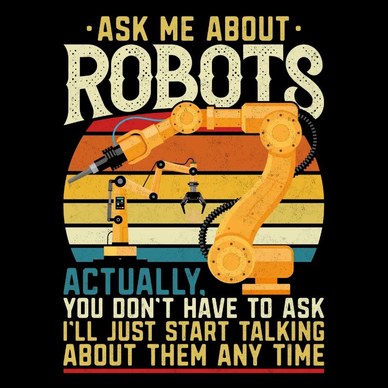 Robot Robotics Engineer Retro