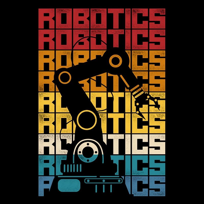 Robot Robotics Engineer Retro
