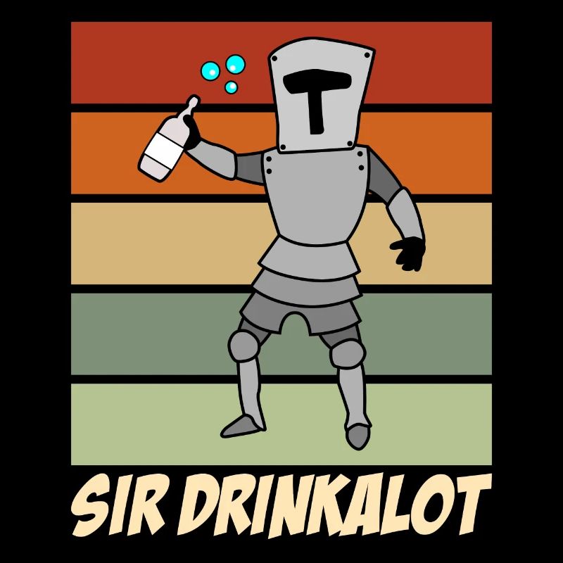Beer Drinking Knight Vampire Schnapps
