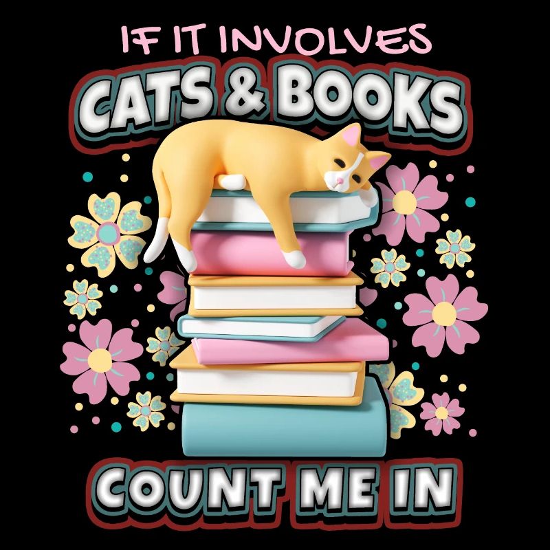 Rat de bibliothèque, livre, lecture, chat 3D, drôle de dicton