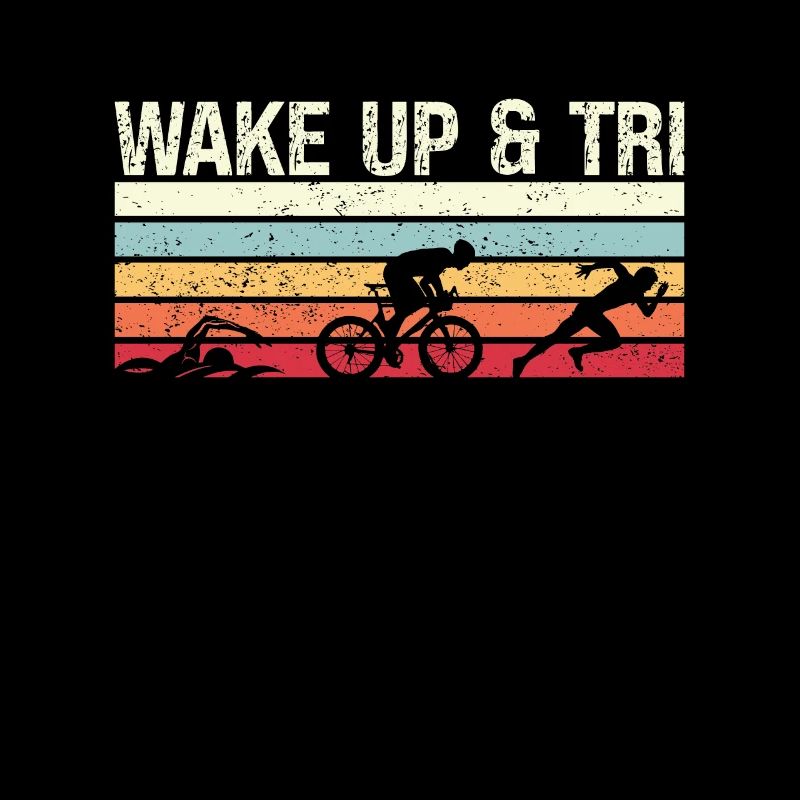 Triathlètes Triathlon Wake Up & Tri Retro Training