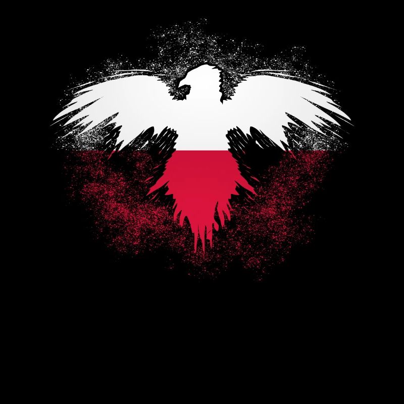 Drapeau polonais Eagle Pole Pologne