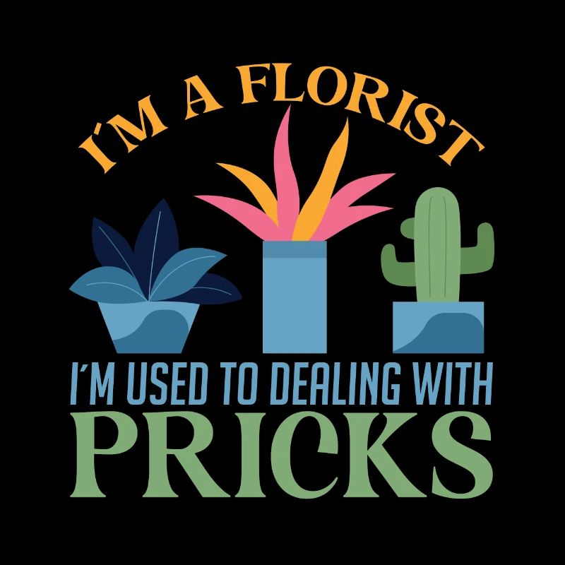 Ich Bin Florist Ich Bin Gewohnt Mit Stichen