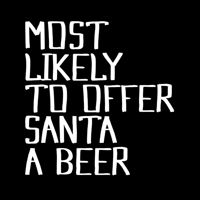Dem Weihnachtsmann Am Ehesten Ein Bier Anbieten