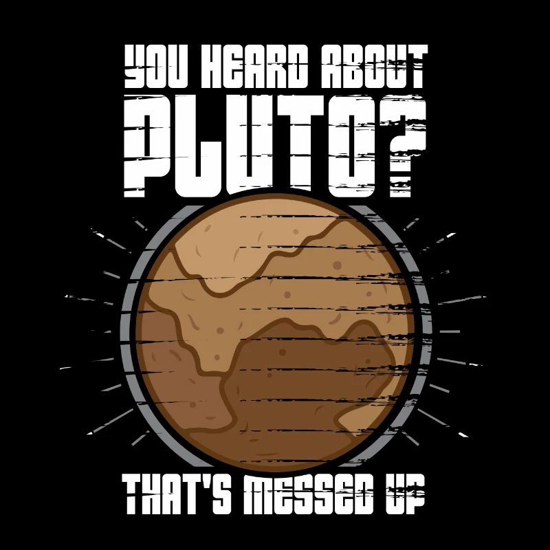 Avez-vous entendu parler de Pluton? C’est dingue