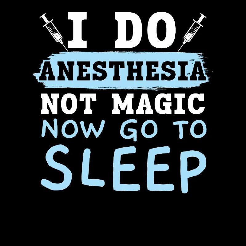 I do anesthesia, no magic, now go